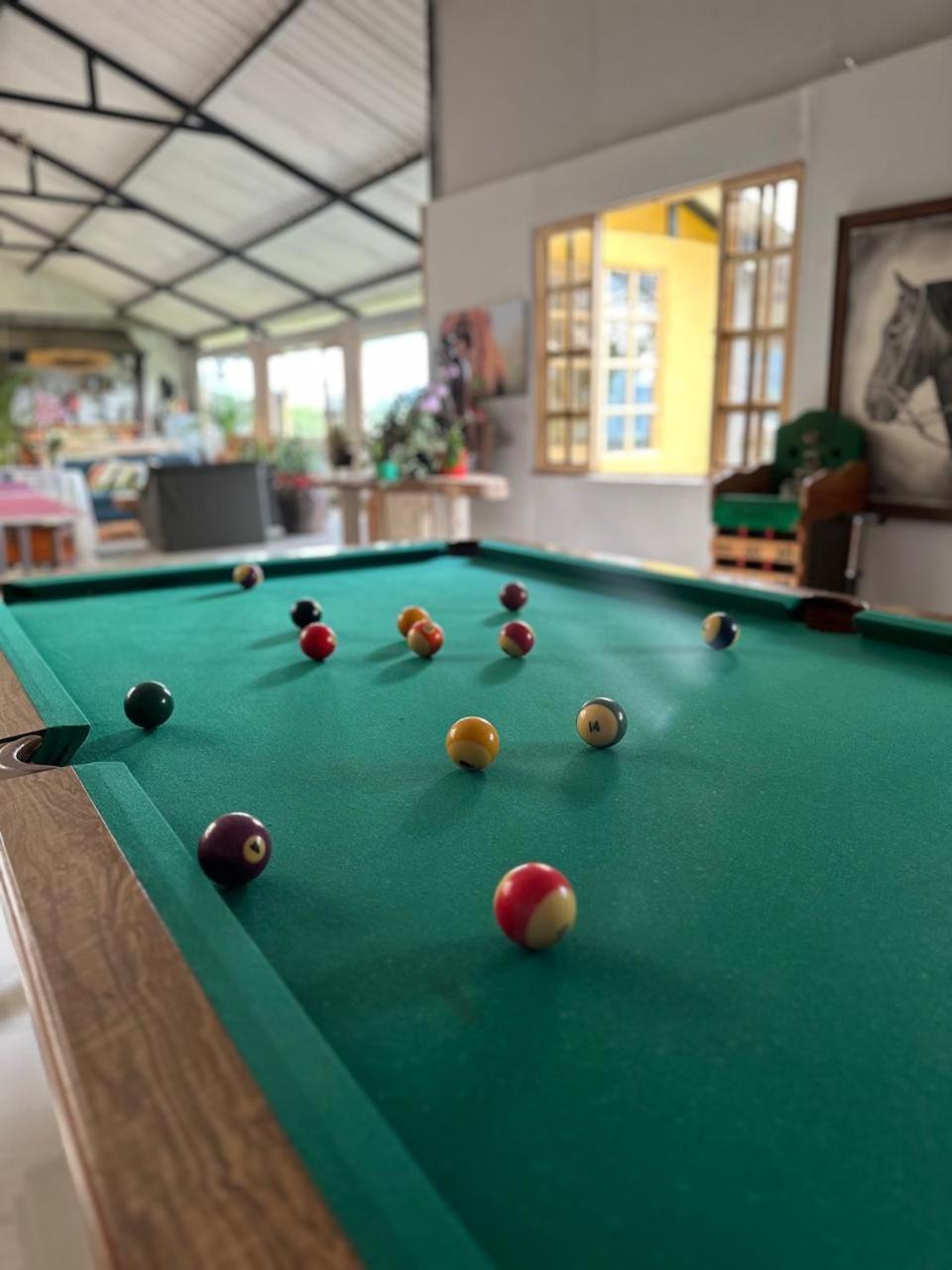 El Refugio Del Colibri Bed & Breakfast ซานตาโรซา เดกาบัล ภายนอก รูปภาพ